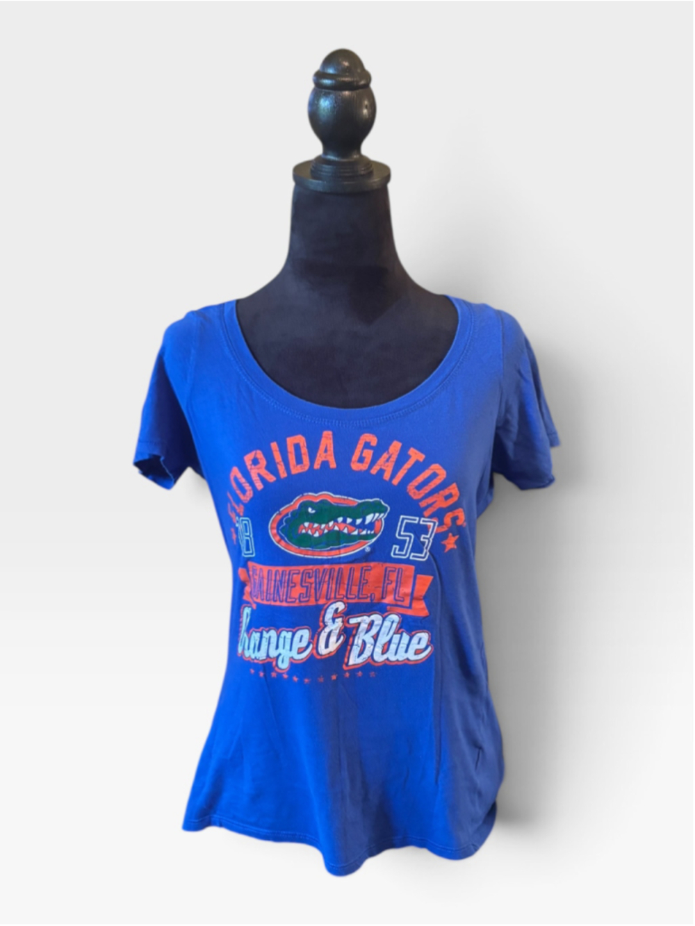 UF Florida Gators Rivalry Threads Women's V-Neck Shirt - Size L